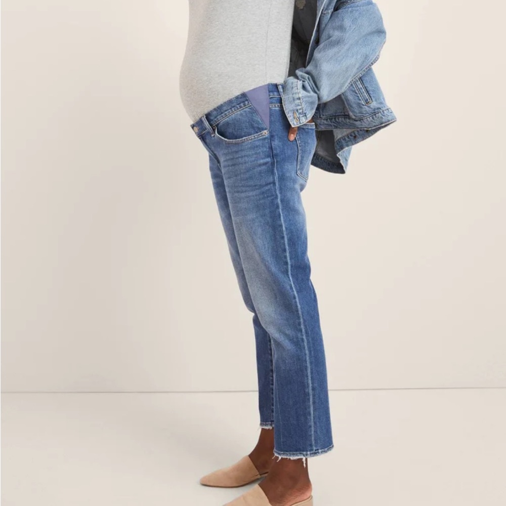 Hatch The Boyfriend Maternity Jean -Indigo